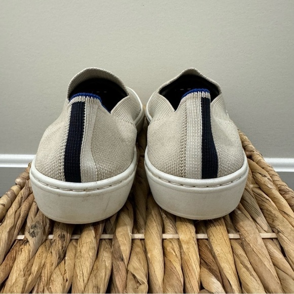 Rothy's Cream The Original Slip On Flat Casual Shoe 6 - Picture 6 of 9